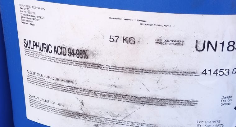 Vente de produits chimiques d’entretien et industr