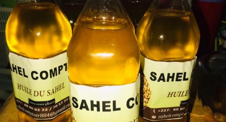 Huile d’arachide pure 100% bio