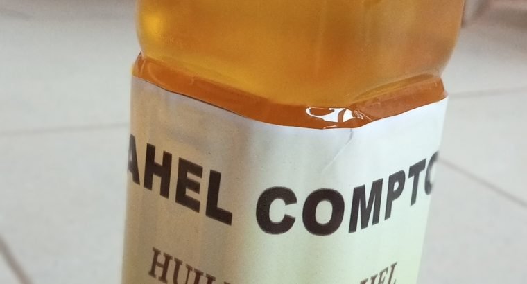 Huile d’arachide pure 100% bio